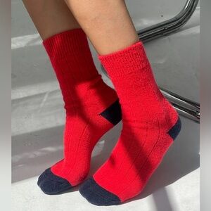 NWT Le Bon Shoppe Cashmere Classic Socks